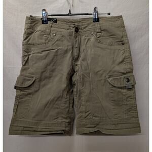 Kuhl Olive Green Cargo Shorts Women's Size 2